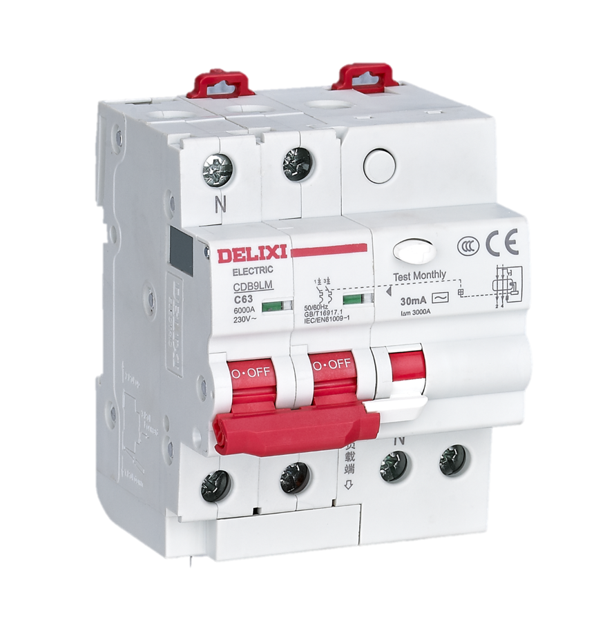 CDB9LM电磁式小型漏电断路器