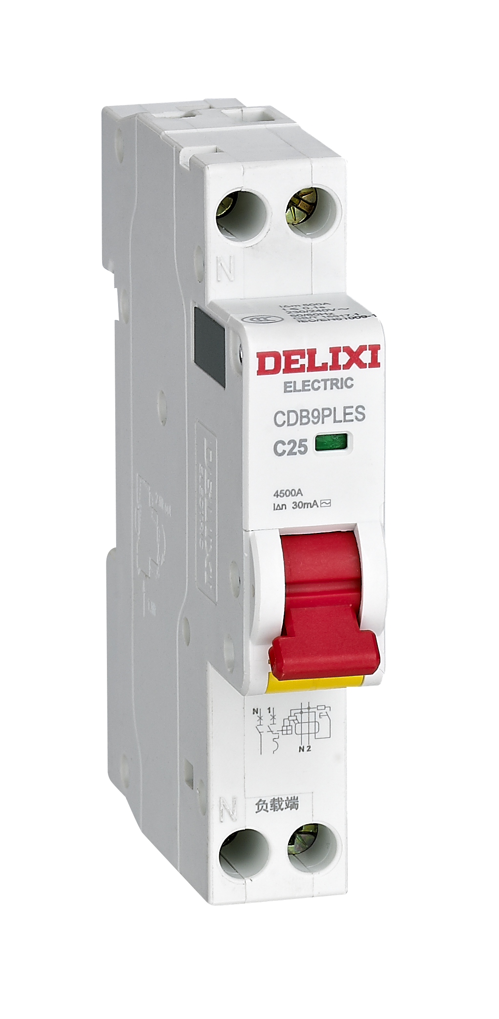 CDB9PLES相线 中性线漏电保护断路器