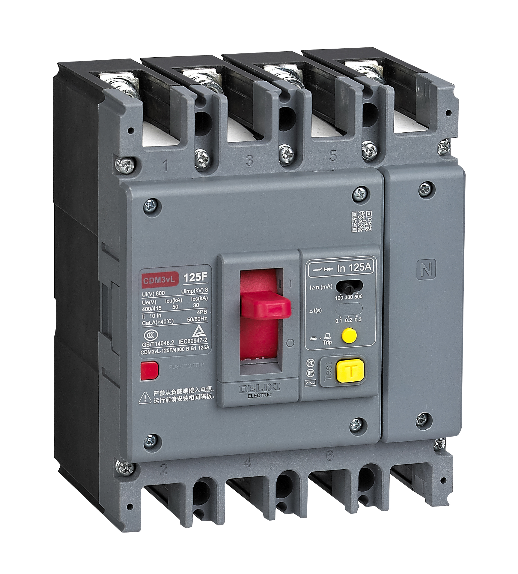 CDM3vL 剩余电流动作断路器